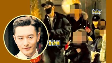 Photo of 带儿子同游迪士尼 Baby黄晓明零交流