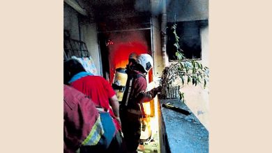 Photo of 组屋1单位火患 少年困屋内获救