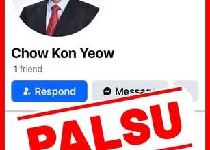 Photo of 小心陷阱! 曹观友官方脸书遭假冒
