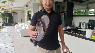 Photo of “卖一只拖鞋筹款还堂费！” 嘉马明报警控郭素沁破门