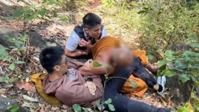 Photo of 出家为僧匿藏寺庙11年 杀人犯被追捕跳崖逃亡