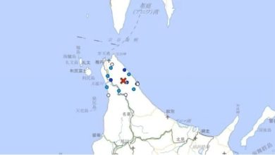 Photo of 日本北海道10分钟内连发3地震 多地晃感明显