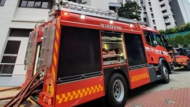 Photo of 狮城1组屋单位起火 70人疏散 1人不适送院