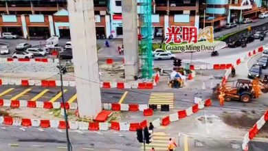 Photo of 阿依淡大道封路延迟重开 上班族困车龙吐苦水