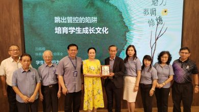 Photo of 吕佩橙巡回讲座槟城站 与教师分享学生管理心得