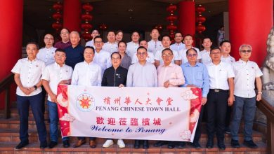 Photo of 率槟行动党拜会槟华堂 沈志强：加强与华社沟通