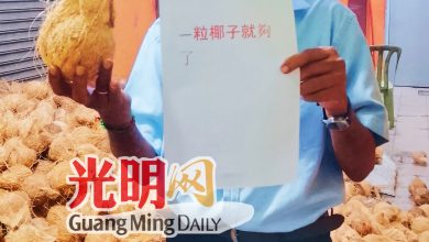Photo of 槟消协吁信徒节省不浪费 大宝森节掷1椰就够