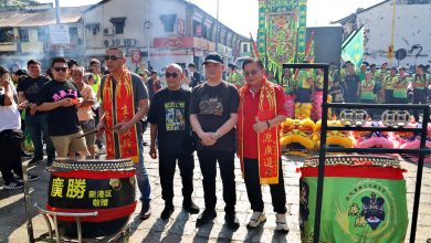 Photo of 槟广胜文化体育会加盟“威武五家” 8狮2鼓齐点睛迎新岁
