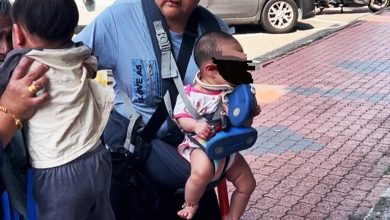 Photo of 拖鞋塞嘴 毒打掐脖 大妈疑虐童 路人急报案