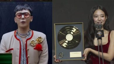 Photo of GD“亮相”《金唱片》夺歌曲大赏 Jennie横扫4奖成大赢家
