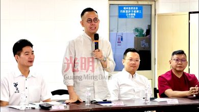 Photo of 沈志强率队拜访 槟火箭5万拨槟中元会