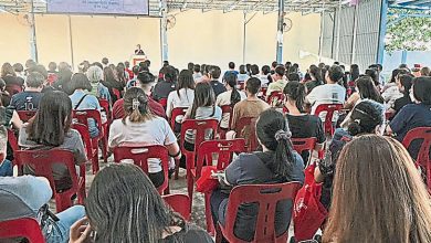 Photo of 峇眼再也国中迎新生 洪铷鸿:硬体行政皆提升