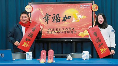 Photo of 国民党马年春联幸福加马