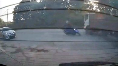 Photo of 闪避不及猛撞拐弯罗里 摩多骑士当场丧命