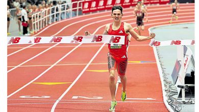 Photo of 室内男800米1:42.50 霍伊破尘封29年世绩