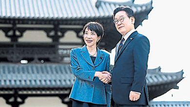Photo of 参观全球最古老木造建筑 李在明访法隆寺