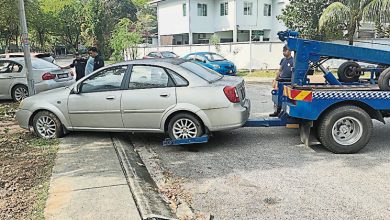 Photo of 车子损坏无法移动 影响水管维修工程