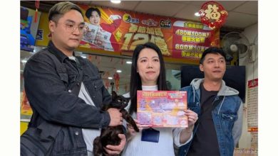 Photo of 流浪猫变“招财猫” !兄弟收养黑猫顺路   买彩券竟中百万