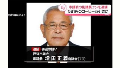 Photo of “花钱买很浪费” ! 日千叶县副议长 超商偷即溶咖啡被捕