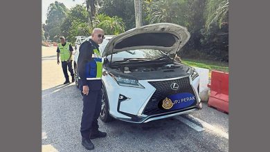 Photo of 路税逾期 无保险 假车牌 霹交局充公1豪车