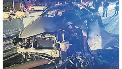 Photo of 避警肃毒开车逃失控 女司机重伤友死亡