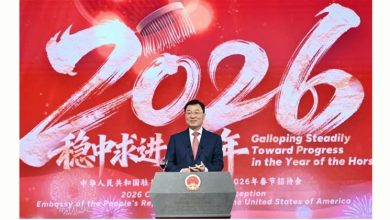 Photo of 中驻美大使：力求中美相互尊重  和平共处合作共赢