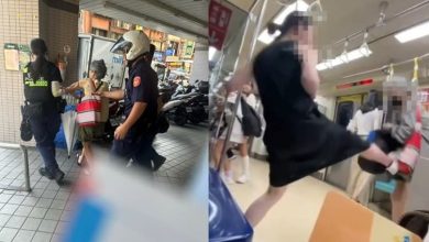 Photo of 踹飞老妇 他也挨罚