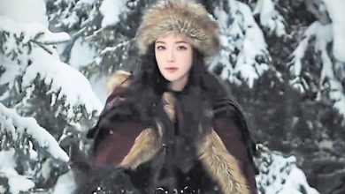 Photo of 苟芸慧 雪地打卡美过AI