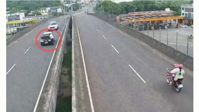 Photo of 老翁下车关引擎盖 被撞飞坠高架桥底亡