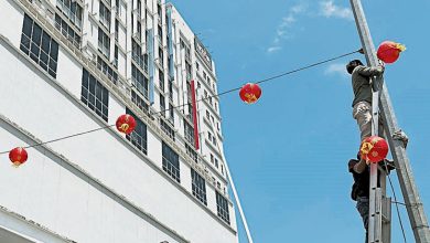 Photo of 议员商家赞助2.8万 600红灯笼高掛双溪龙镇