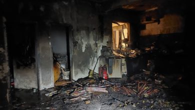 Photo of 公寓8楼凌晨突发大火 单位内惊藏大量烟花爆竹