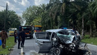 Photo of Myvi与罗里相撞 1人受困身亡