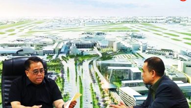 Photo of 大年市会晤居林机场公司 谈涉航空城总体规划