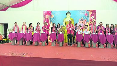 Photo of 【佛光山马口禅净中心春节平安灯会】如意法师：面具花灯迎马年 寓意千变人生一念圆