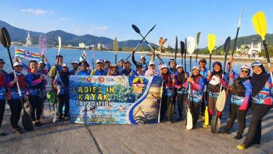 Photo of 14名“铁娘子”划艇9小时 跨越马泰42公里海域