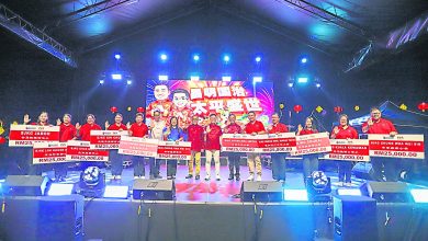 Photo of 【全登华校新春亮灯义卖会2.0】黄家和捎“新年红包” 登11华校各获2.5万