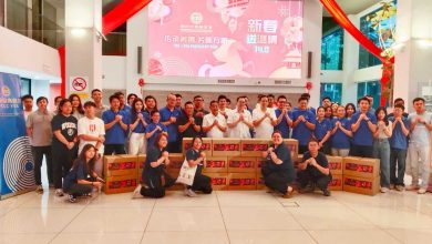 Photo of 槟中总新春送温情 45辆车队威省派送222份物资