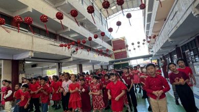 Photo of 励侨学校新春喜庆 狮队首登场迎新岁