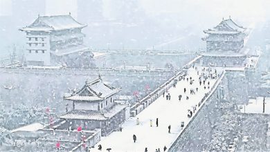 Photo of 24小时内温差20度 西安一天穿越冬夏两季