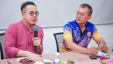 Photo of 沈志强访广惠肇会馆 拨12万建设电梯与经费