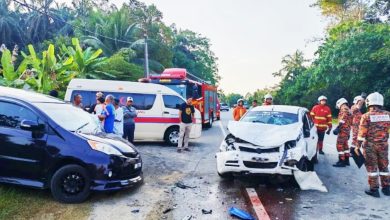 Photo of 罗里失控引发4车连环撞 1死1重伤