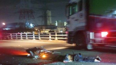 Photo of 柔府收费站车祸 骑士当场惨死