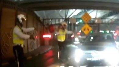 Photo of 狮城车逆行闯关 警拔枪拦截仍逃脱