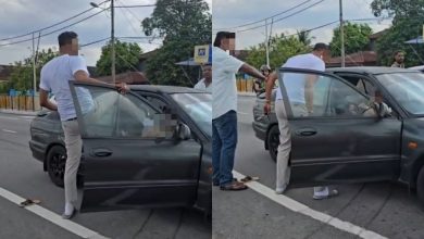 Photo of 车祸后打69岁老人 暴力男被逮捕