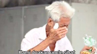 Photo of 幼园孩童新春前送暖 独居老伯感动落泪