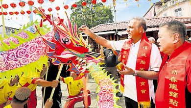 Photo of 连同11大鼓1帅旗开光 尚武16狮2龙点睛