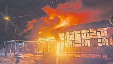 Photo of 除夕火烧硕莪廊新村4屋 村民及时疏散 无伤亡