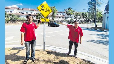 Photo of 甲洞美罗柏兰岭东路脚车道 李海云抨不实用又危险