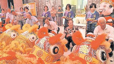 Photo of 新芭底东海宫 威北诚扬文协 尾牙祭拜 醒狮点睛