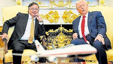 Photo of 特朗普晤哥总统 讨论打击贩毒
